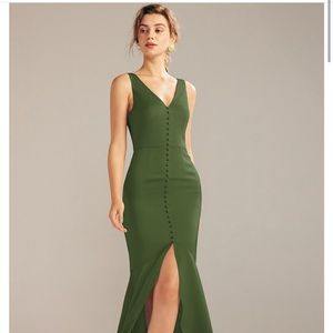 Adagio Olive Green Dress